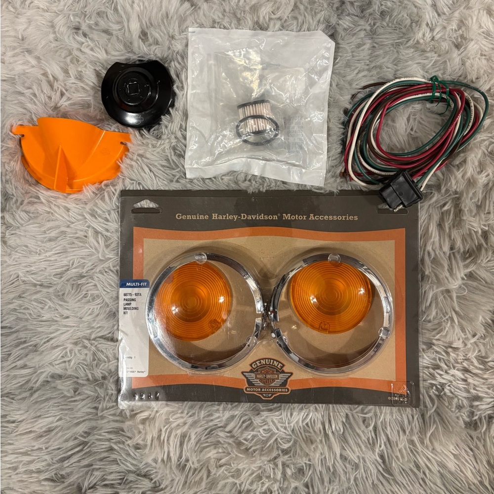 Harley-Davidson Amber Light , fuel filter and oil filter Accessory Kit
